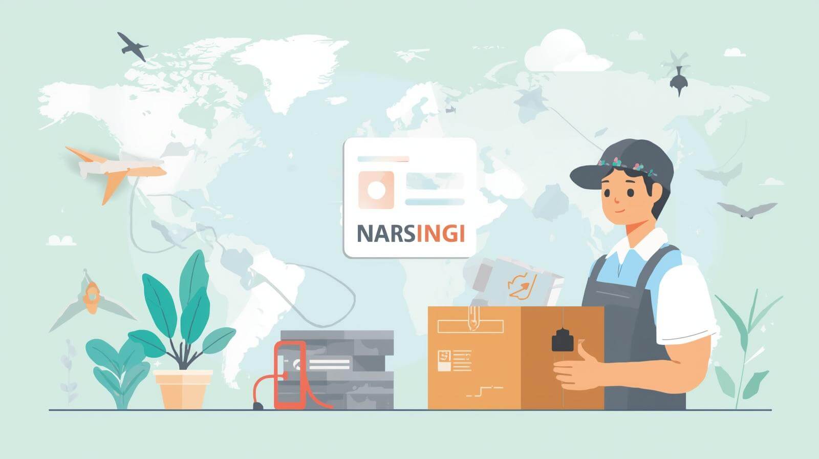 How to Send Parcels Internationally from Narsingi