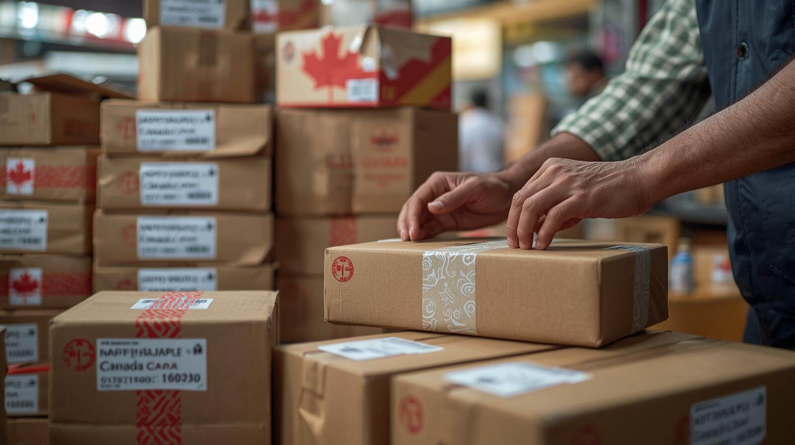 Sending Parcels from Narsingi to Canada